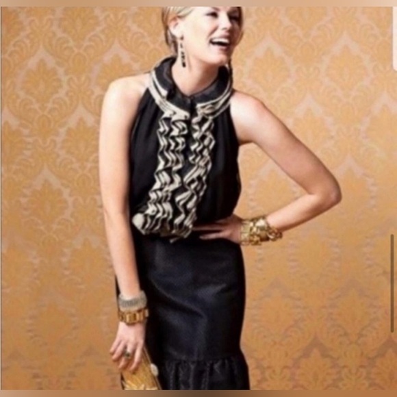 #62 ROBERT RODRIGUEZ • NEIMAN MARCUS FOR TARGET • RUFFLE PEPLUM TOP - Picture 3 of 11